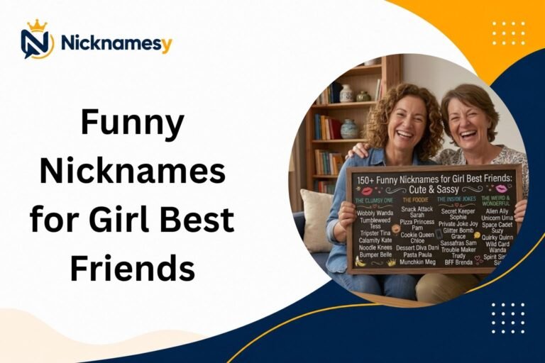 Funny Nicknames for Girl Best Friends