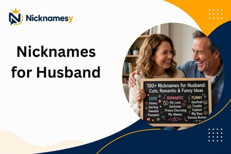 Nicknames for Husband