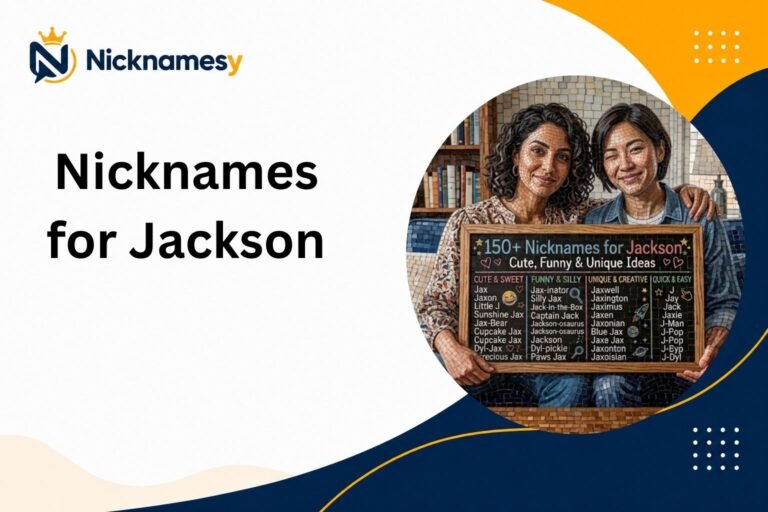 Nicknames for Jackson
