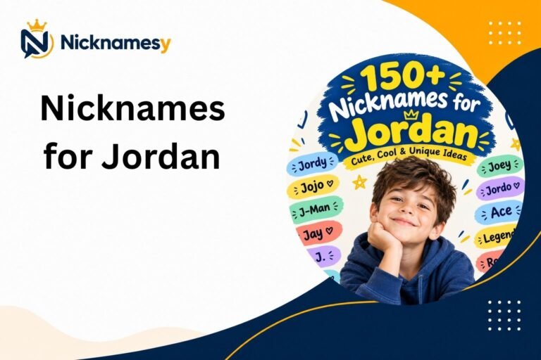 Nicknames for Jordan