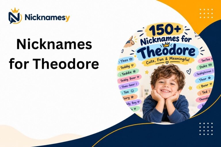 Nicknames for Theodore