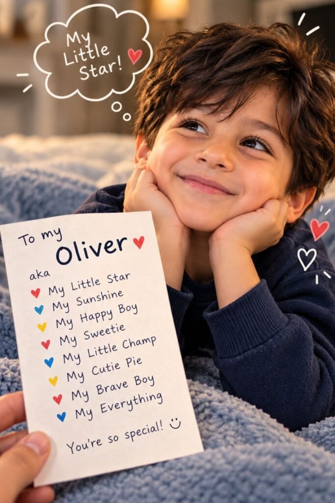 oliver nicknames