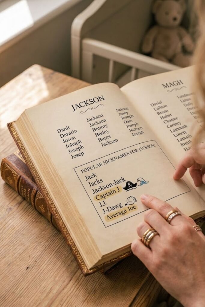 nicknames for the name jackson