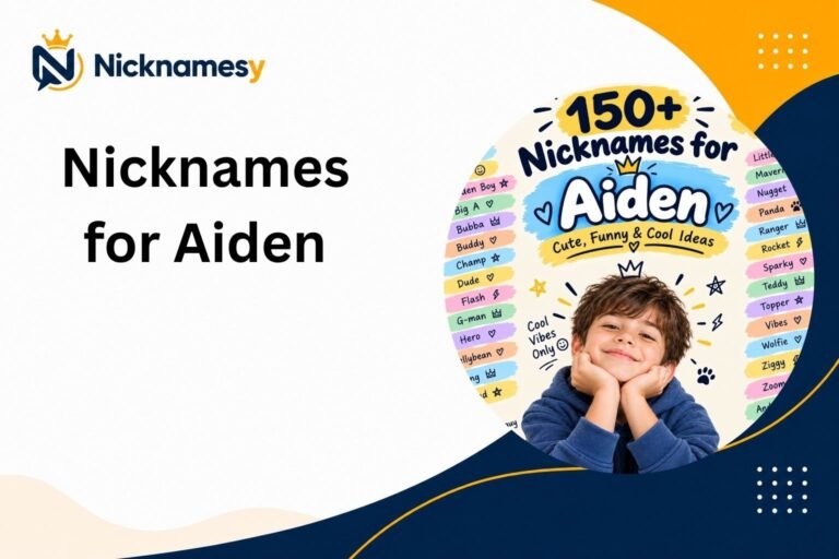Nicknames for Aiden