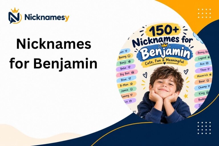 Nicknames for Benjamin