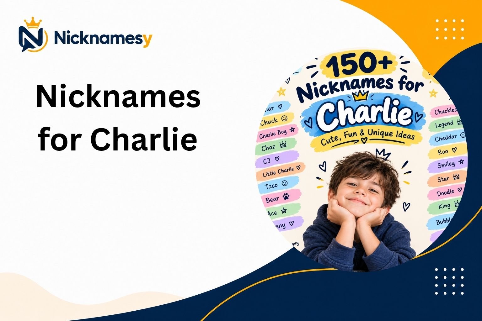 Nicknames for Charlie