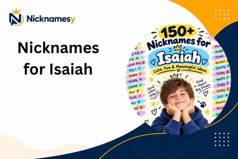 Nicknames for Isaiah