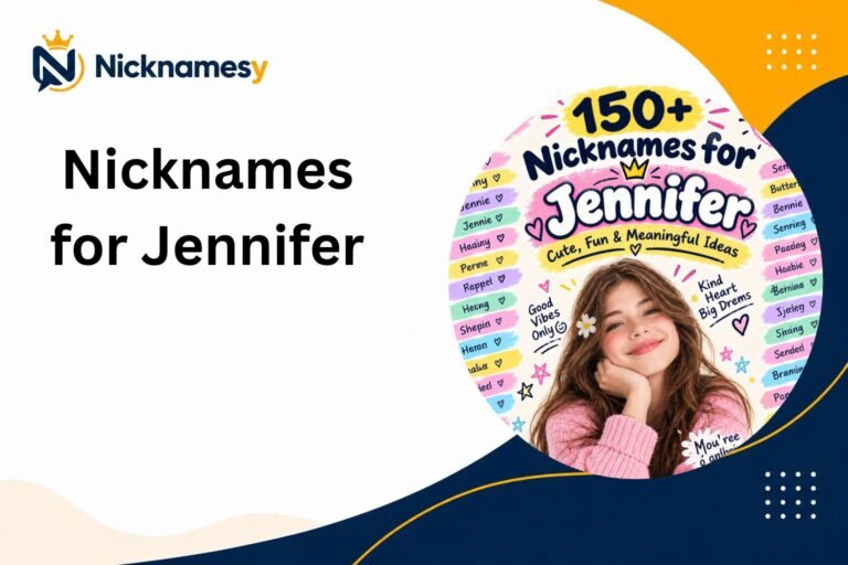 Nicknames for Jennifer