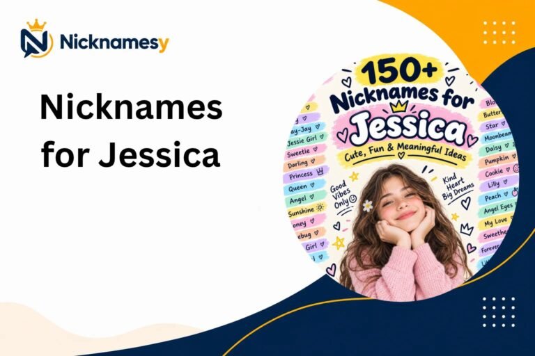 Nicknames for Jessica