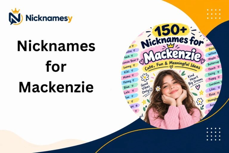 Nicknames for Mackenzie