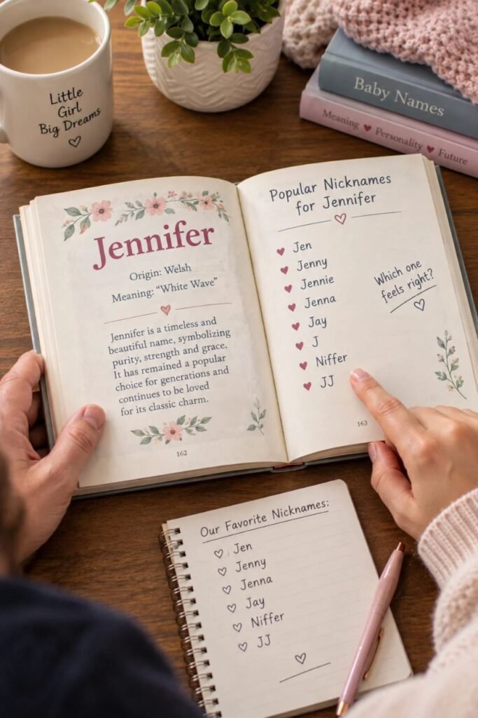 nicknames for jennifer